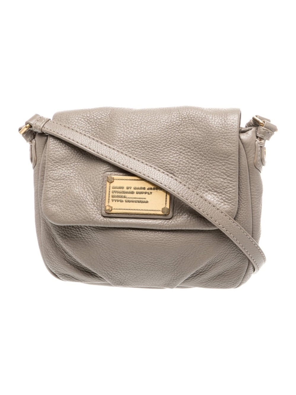 Marc by Marc Jacobs Crossbody Bag
Grey Taupe Leather